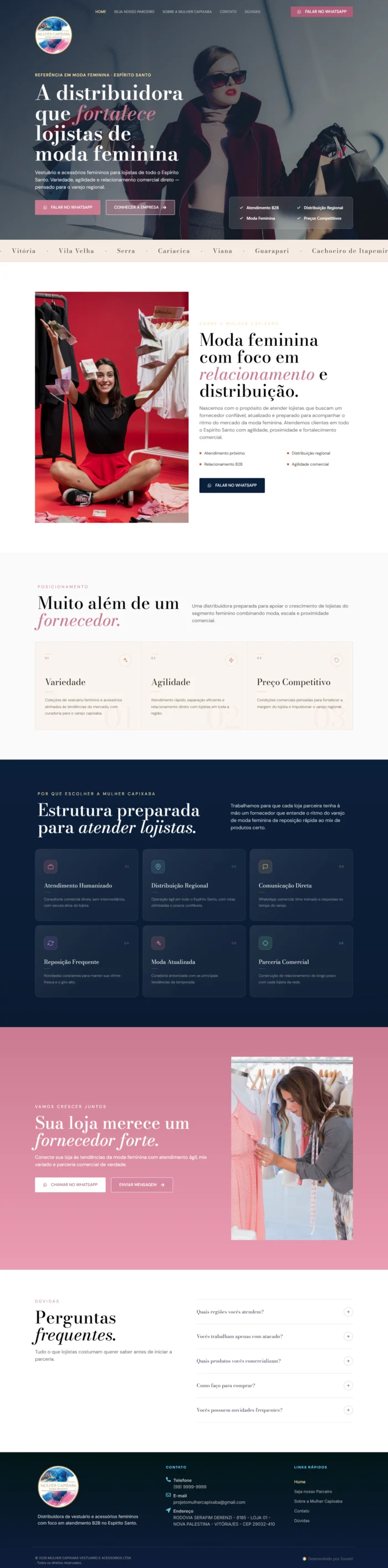 Site Mulher Capixaba