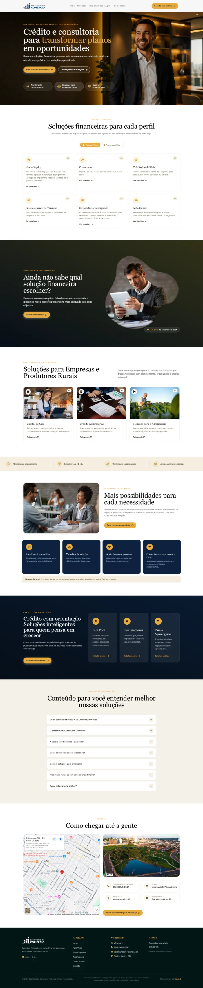 Site Escritório do Comércio