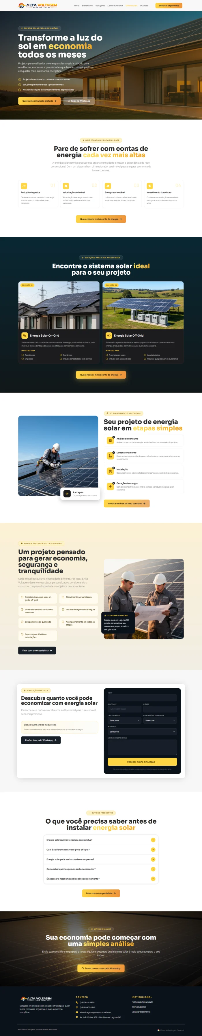 Site Alta Voltagem